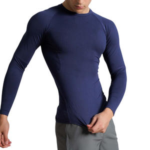 Custom Mens <b>Long</b> <b>Sleeve</b> <b>Compression</b> <b>Shirt</b> Cool Dry Athletic Workout Running Gym Base Layer Rash Guard OEM Wholesale - Product Image 4