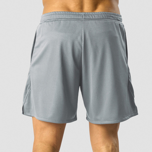 Shorts en mesh décontractés pour hommes, best-sellers, en spandex/polyester, anti-rides, anti-UV, écologiques - Product Image 2