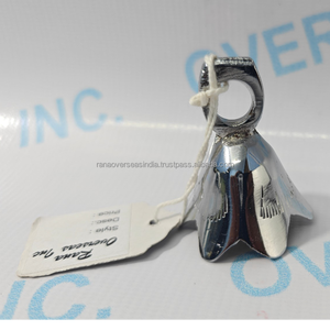 Campana Decorativa Colgante de Metal Plateado y Latón, Campana de Templo para Decoración de Puerta y Pared del Hogar, Artículo de Regalo Espiritual a las Mejores Tarifas - Product Image 5