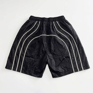 Custom Mens Cotton Solid Knitted <b>Hooded</b> Windbreaker Shorts Set Lightweight <b>Zip</b> Jacket Two Piece Sportswear Travel Outfit Unisex - Product Image 6