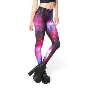 Leggings de yoga élastiques de haute qualité en polyester et élasthanne, leggings de compression pour femmes, leggings de sport à taille haute, leggings à sublimation - Product Image 1
