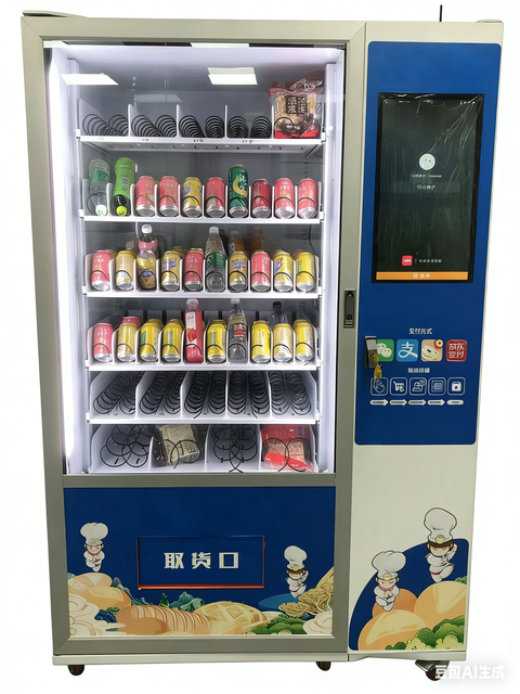 New Foods and Drinks Combo Beverage Vending Machines Snack Vending Machine