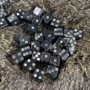 ลูกเต๋าเกมทรงกลมสีขาวขนาด 14 มม. คุณภาพสูง ขัดเงา เป็นมิตรกับสิ่งแวดล้อม ผลิตจากวัสดุออร์แกนิก มาตรฐาน PERFECT ENTERPRISES - Product Image 5