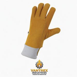 Best Quality Fire Fighter <b>Gloves</b> Cow Split Leather With <b>Moisture</b> Barer Fire Fighter <b>Gloves</b> for Fireman - Product Image 4