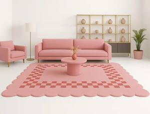 Tapis en laine tufté à la main, sur mesure, de luxe, pour salon, design personnalisé - Product Image 2