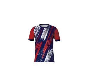 T-shirt personnalisé avec logo par sublimation, tissu à séchage rapide pour uniformes d'équipe - Product Image 2