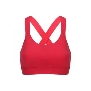 Sujetador deportivo de alta calidad para mujer, ropa de gimnasio de realce cómoda con logotipo frontal para Bikinis, ropa de playa - Product Image 1