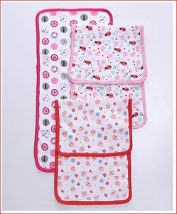 Paños de Algodón Orgánico para Bebés |   Toallas de Alimentación para Bebés Suaves y Absorbentes |   Paños reutilizables para eructar para bebés, niños y niñas - Product Image 3