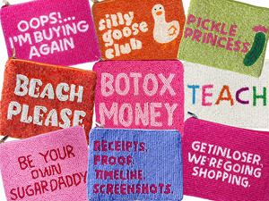 Monedero de Cuentas Hecho a Mano para Mujer, Bolso Plegable Casual para Niñas, Cartera Magnética Bordada con Lentejuelas, Ideal para San Valentín y Pascua - Product Image 3