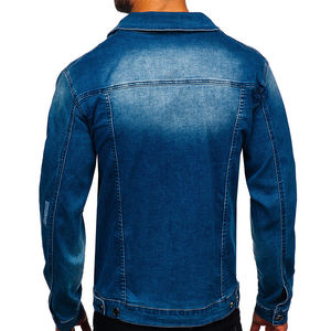 Veste pour homme en jean vintage, style designer, sur mesure, avec détails de réparation en selvedge, coupe oversize, en coton épais, style couverture, pour le travail - Product Image 2