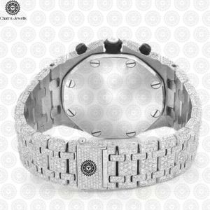 Reloj de Lujo para Hombre Charm Jewells, de Acero Inoxidable, Caja Redonda de 42 mm, Movimiento Mecánico Analógico, Esfera de Cristal de Zafiro - Product Image 2