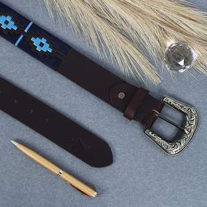 Customization Western Leather Belt Manufacturer OEM Export Supplier Custom Logo Bulk <b>Production</b> Best Price - Product Image 6