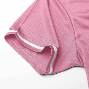 Chemise courte à boutons de baseball de bonne qualité, 100 % polyester, matière lisse, séchage rapide, écologique, confortable - Product Image 6