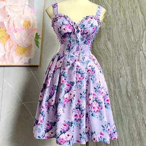 Vestido elegante de manga corta para mujer, ideal para combinar elegancia, comodidad, estilo casual y formal para diversos eventos, maxi de seda. - Product Image 6