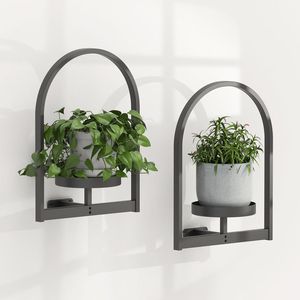 Fabricant OEM, usine OEM, jardinière murale en métal avec trou de drainage pour plantes d'intérieur - Product Image 4