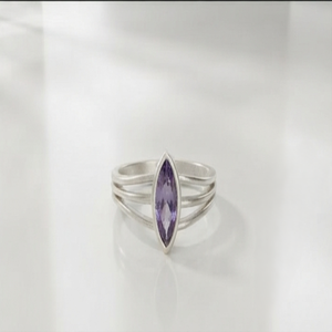 DIVYORO แหวนเงินสามวงสำหรับผู้หญิง - Product Image 1
