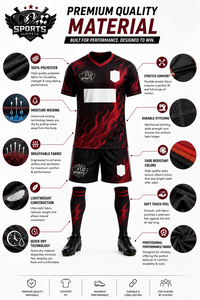Custom Men's Soccer Jersey Short Sleeve <b>T</b>-<b>Shirt</b> Football Sublimation Soccer Uniform Breathable Football Team Uniform - Product Image 4