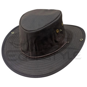 Chapeaux de soleil Safari respirants, protection UV, résistants à l'eau, pour voyage, vente en gros OEM, couvre-chefs d'extérieur, chapeaux d'été à large bord en coton - Product Image 1
