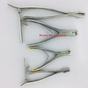 ชุดเครื่องมือตัดลวดและเข็มแบบแมนนวลสำหรับขายส่งของ Bisons เครื่องมือผ่าตัดกระดูกและข้อ ทำจากเหล็กกล้าไร้สนิม ได้รับการรับรองมาตรฐาน CE ระดับ Class I - Product Image 3