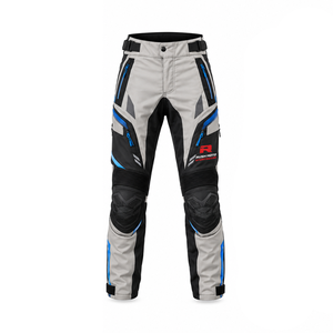 Pantalon de moto en Cordura personnalisé, imperméable, coupe-vent, respirant, coupe ajustée, hiver, grande taille, textile, pour homme - Product Image 4