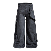Pantalon décontracté streetwear vieilli Layenne, le plus vendu, avec logo personnalisé, style vintage pour homme
