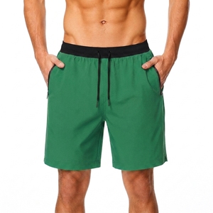 Pantalones Cortos Deportivos Transpirables para Hombre, Estilo Urbano, 100% Algodón, Cintura Elástica Media, Personalizados - Product Image 1
