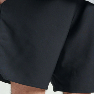 Short de sport unisexe à séchage rapide, taille élastique, style vintage, 100 % polyester, pour la course, la gym et le fitness - Product Image 6