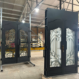 Puertas de Entrada Principales de Hierro Forjado Personalizadas para Casas – Opciones de Puertas de Entrada Decorativas, Seguras y Duraderas - Product Image 3