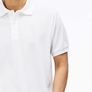 Camisa de Lona a Rayas Ecológica de Algodón para Hombre, Manga Corta, Cuello Clásico, Estilo Casual, Fabricante OEM Premium - Product Image 6