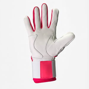 Gants de frappeur de baseball en cuir légers et flexibles – Équipement de performance confortable pour sports d'équipe – Ambidextres avec fermeture auto-agrippante – Nouveauté - Product Image 2