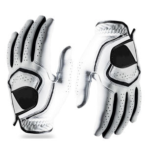 Gants de golf pour hommes de qualité supérieure, respirants, en cuir véritable, antidérapants, à séchage rapide, pour adultes, à doigts entiers, pour le sport - Product Image 1