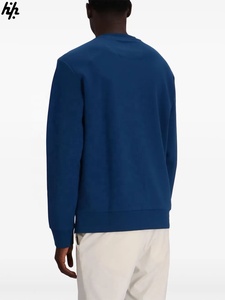 Mens Đa Năng Màu Xanh Lông Cừu Áo Lót Rửa Sạch Phun Dệt Kim Rắn Chống-Nhăn Thoáng Khí Chống Thu Nhỏ Bền Vững Hàng Ngày - Product Image 4