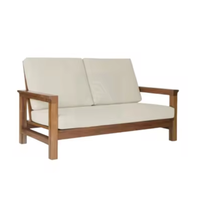 Muebles de sofá de sala Muebles indonesios Muebles de interior Listo para vender Sofás de Interior de madera de teca Precios óptimos