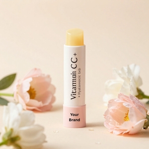 Exfoliante Labial Hidratante con Ácido Hialurónico Orgánico y Vitamina C, Bálsamo Humectante No Pegajoso, Aclarante, Empaque de Marca Privada - Product Image 2