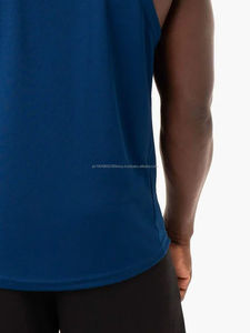 New <b>Top</b> Quality Tank <b>Top</b> For <b>Men's</b> Clothing Cotton Breathable High Street Style Summer Wear Crewneck Slim Fitness <b>Men's</b> Tank <b>Top</b> - Product Image 6