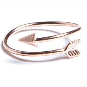 Bague ajustable en cuivre motif feuille de branche d'olivier, style minimaliste, anneaux ouverts pour femme, bijoux style laurier grec, cadeau, style bohème - Product Image 5