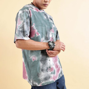 เสื้อยืดผู้ชายสีสันใหม่ตามสั่ง ขายส่ง เสื้อยืดผู้ชายพิมพ์โลโก้ เสื้อยืดผู้ชายคุณภาพสูง - Product Image 5