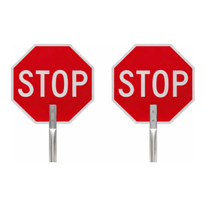 Panneau de signalisation triangulaire réfléchissant Brady pour travaux routiers et événements - Product Image 2