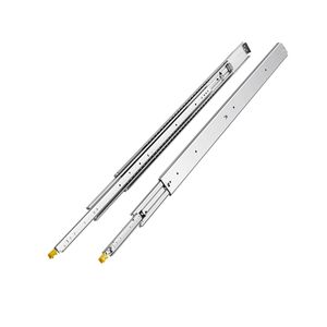 Guide per cassetti a estrazione totale, 1 paio, capacità di carico 500 libbre, con blocco, gamma 18-60 pollici per varie misure - Product Image 1