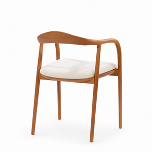Midcentury Modern Eco-Friendly Durable Solid Wood Dining <b>Chair</b> Microfiber Upholstery Stable <b>Legs</b> Home Office Home Furniture - Product Image 2