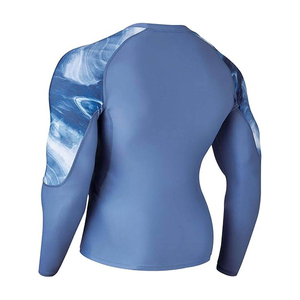 Good Quality Custom Men <b>Compression</b> <b>Shirt</b> MMA Rash Guard Breathable Quick Dry UPF 50 Skinny Fit Spandex/Polyester Reasonable - Product Image 4