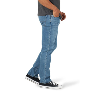 Pantalon en jean pour homme de haute qualité, coupe droite, coupe régulière, bleu, 2025, pour hommes - Product Image 2
