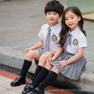 Uniformes Escolares para Niños y Niñas, Conjunto de Camisa Blanca de Alta Calidad, Uniforme Escolar para Estudiantes de Primaria y Secundaria, Diseño Personalizado - Product Image 4