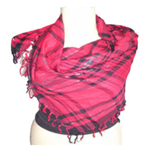 Écharpe en coton jacquard tissé à carreaux, élégante et stylée, de créateur, de luxe, de haute qualité, douce, confortable et chaude, à la mode - Product Image 2