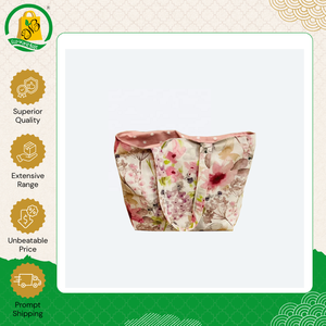 Globally Supply Biodegradable Eco-Friendly Azo-Free All Over Printed Casual Dual Self Handle Cotton <b>Canvas</b> Handbag for Women - Product Image 5