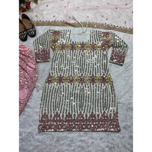 ชุดปาร์ตี้ออกแบบโดยดีไซเนอร์ของผู้หญิงชุดหรูหราเสื้อ doti salwar dupatta - Product Image 1