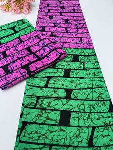 High Quality Bold African Wax Print 100% Cotton <b>Fabric</b> for Dresses and Everyday Fashion Tanzania - Product Image 5