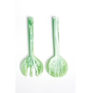 ชุดช้อนเสิร์ฟสลัดเรซิ่นดีไซน์พิเศษ ช้อนเสิร์ฟสลัดอีพ็อกซี่และช้อนเสิร์ฟอาหาร ใช้ในครัวเรือนและโรงแรม ราคาสุดคุ้ม - Product Image 1