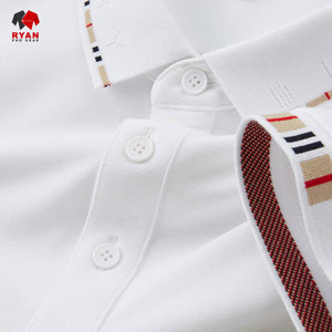 เสื้อโปโลดีไซน์พิเศษสำหรับผู้ชาย ยี่ห้อ Ryan Pro Gear แบบสวมหัว พร้อมโลโก้สั่งทำได้ สวมใส่สบายๆ - Product Image 2