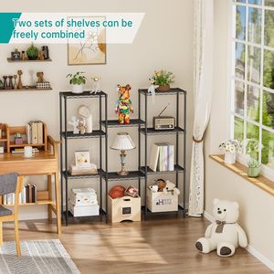 <b>Kitchen</b> <b>Storage</b> Rack Metal Wire Shelving for <b>Kitchen</b> Laundry Bathroom Closet & Pantry Narrow Standing <b>Units</b> Organizers - Product Image 4